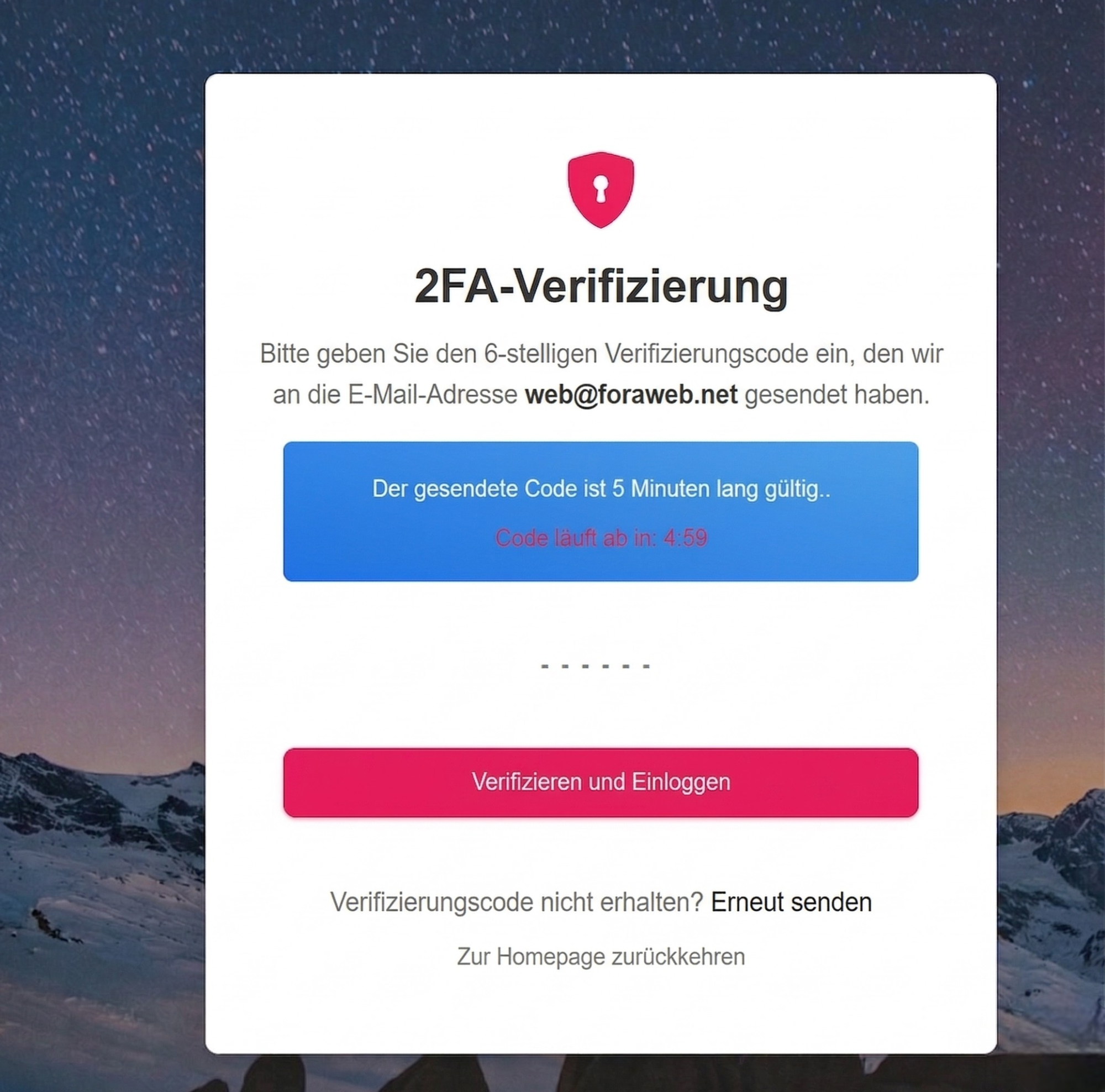 2FA-Sicherheit