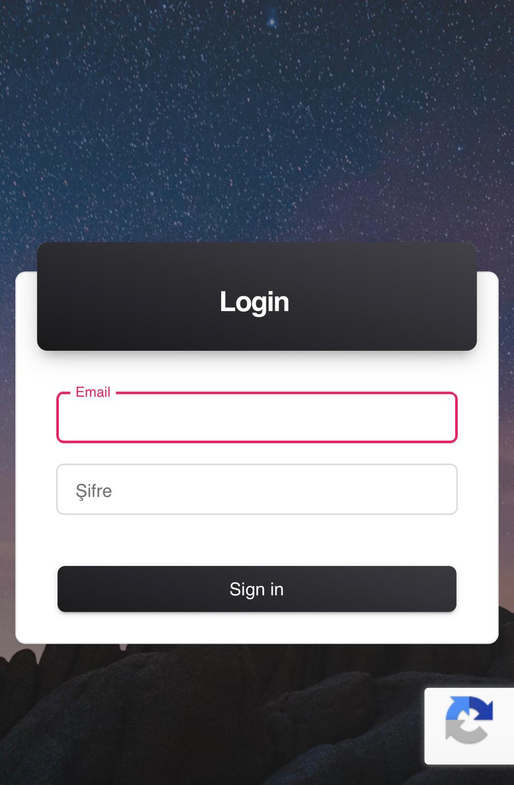 Sicheres Anmeldesystem